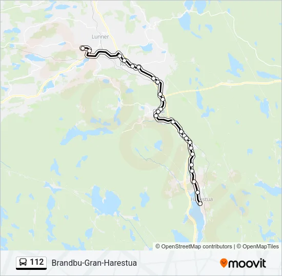 112 Bus Line Map