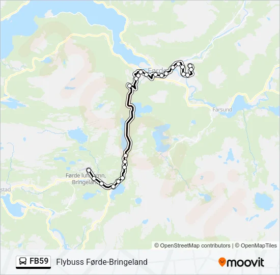 FB59 Bus Line Map