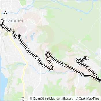 B5 Bus Line Map