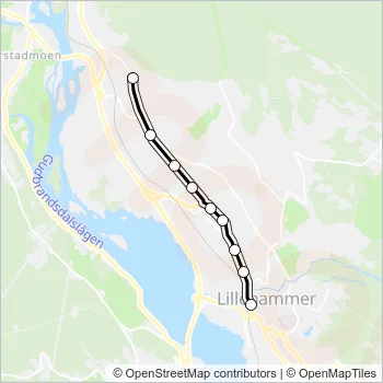 B4 Bus Line Map