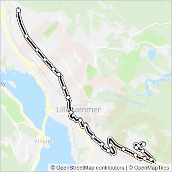B4 Bus Line Map