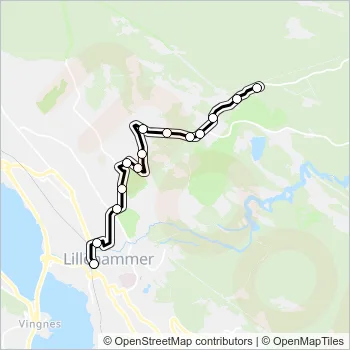 B6 Bus Line Map