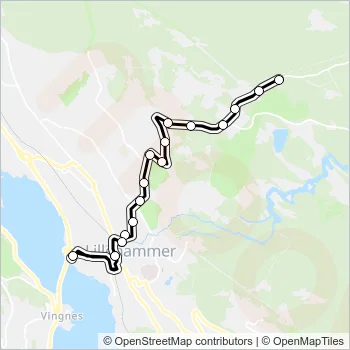 B6 Bus Line Map