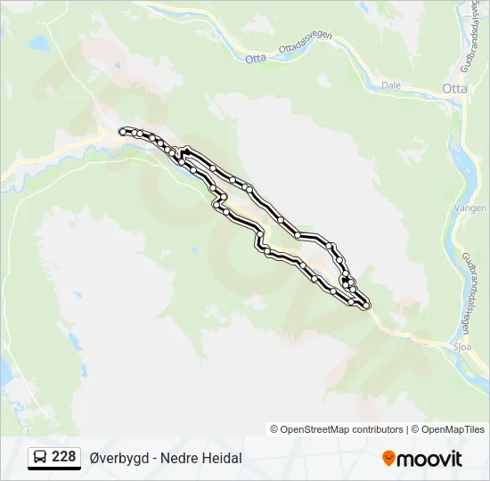 228 Bus Line Map