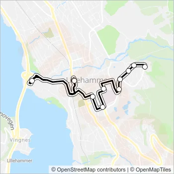 B7 Bus Line Map