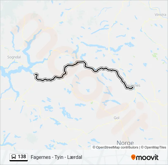 138 Bus Line Map
