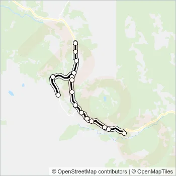 332 Bus Line Map
