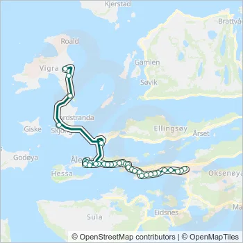 FB65 Bus Line Map