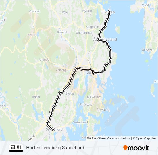 01 Bus Line Map