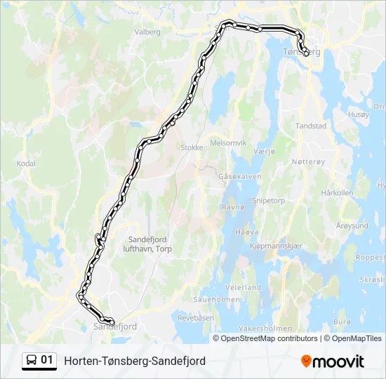 01 Bus Line Map