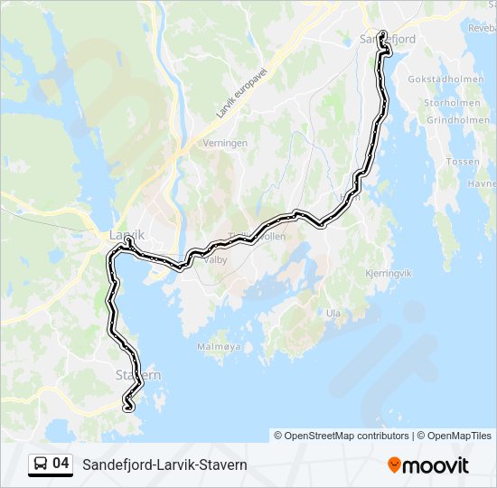 04 Bus Line Map