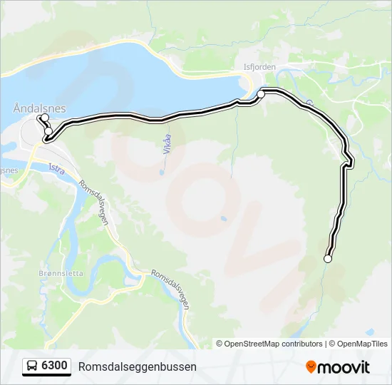6300 Bus Line Map