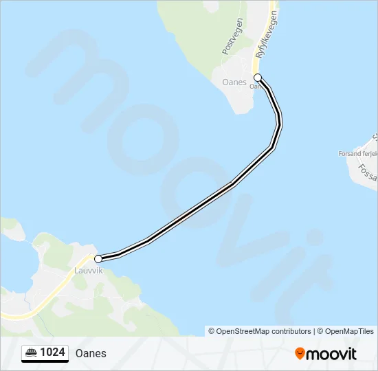 1024 Ferry Line Map