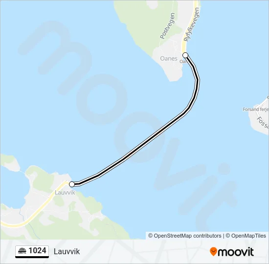 1024 Ferry Line Map
