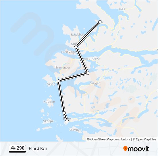 290 ferry Line Map