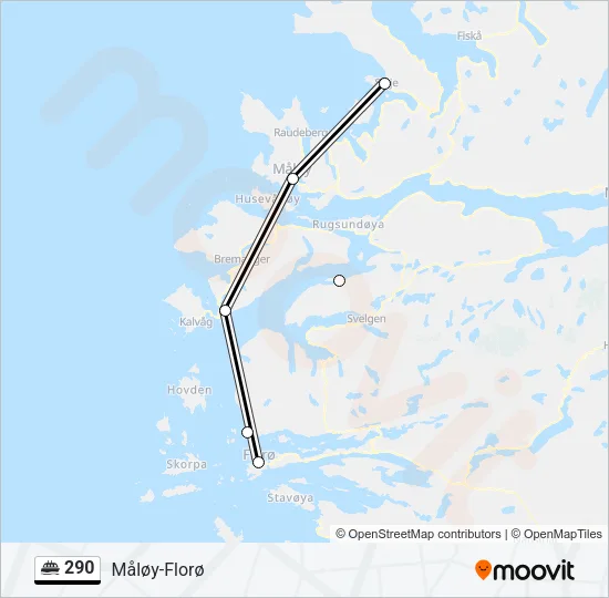 290 Ferry Line Map