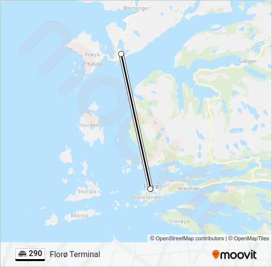290 Ferry Line Map