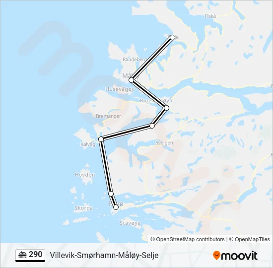 290 Ferry Line Map