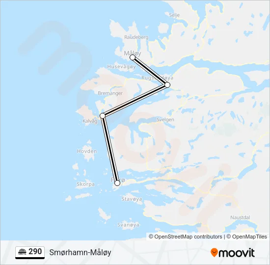290 Ferry Line Map