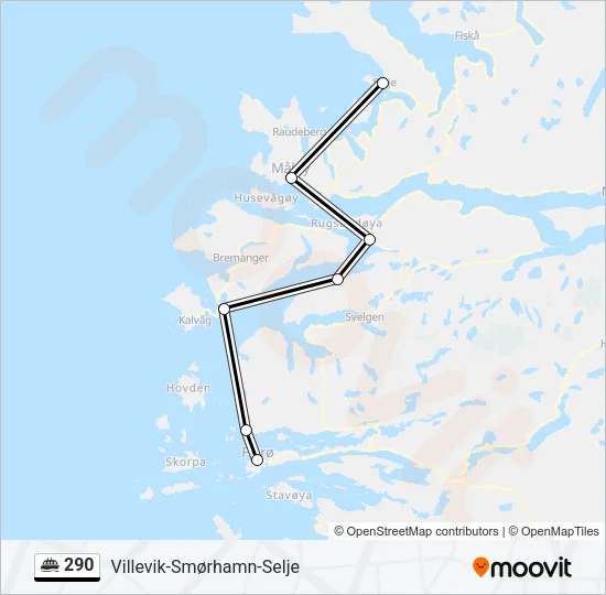 290 Ferry Line Map
