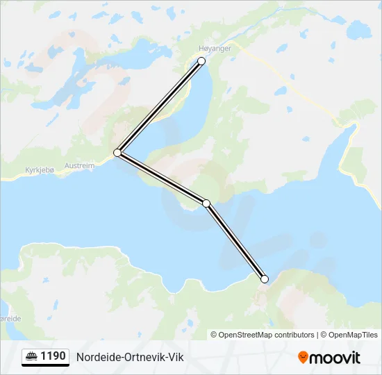 1190 Ferry Line Map