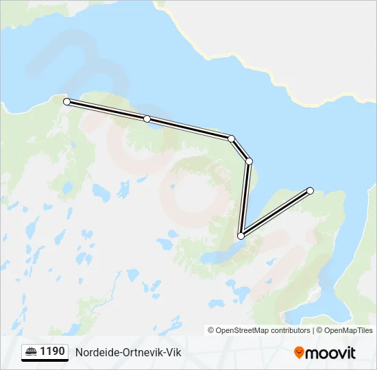 1190 Ferry Line Map