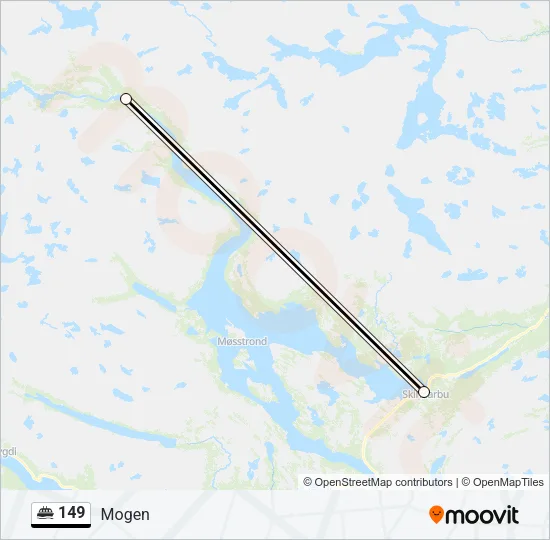 149 Ferry Line Map