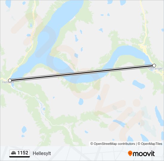 1152 Ferry Line Map
