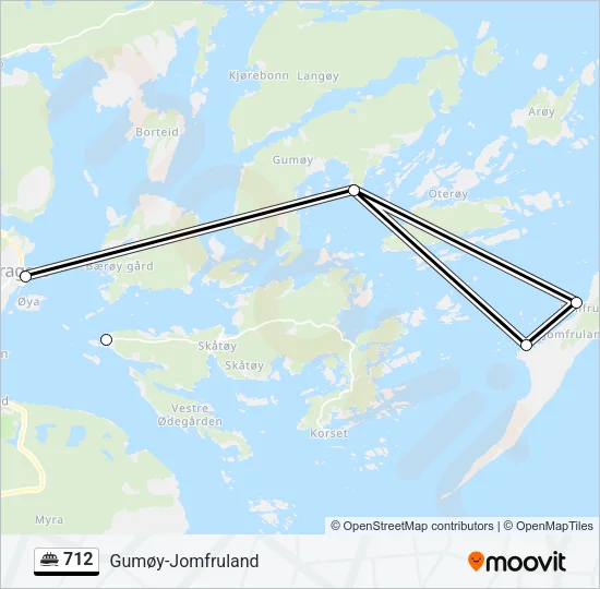 712 Ferry Line Map