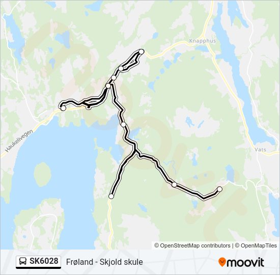 SK6028 Bus Line Map