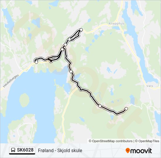 SK6028 Bus Line Map