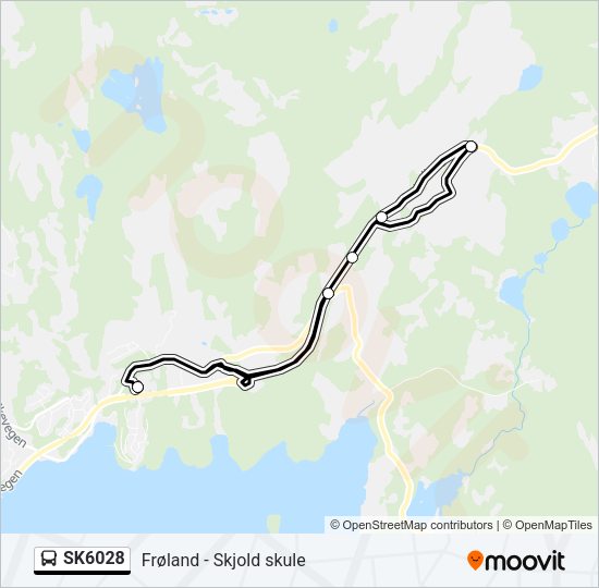 SK6028 Bus Line Map