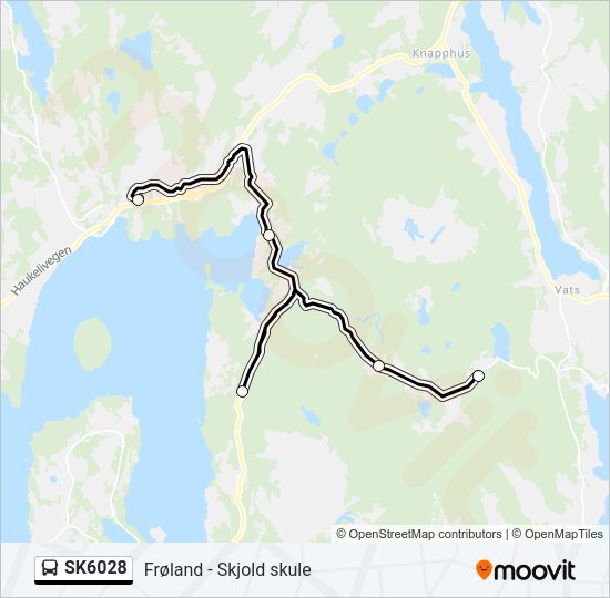 SK6028 Bus Line Map