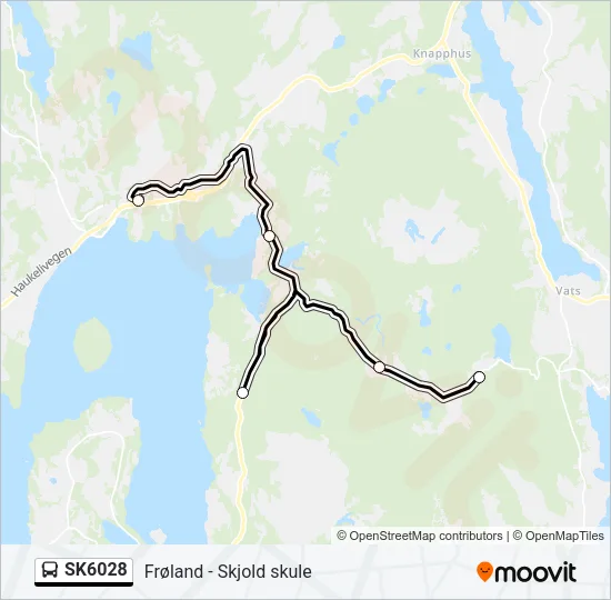 SK6028 Bus Line Map