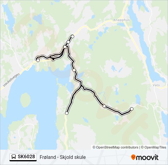 SK6028 Bus Line Map
