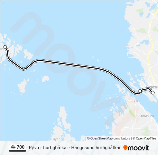 700 Ferry Line Map