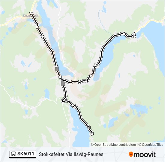 SK6011 bus Line Map