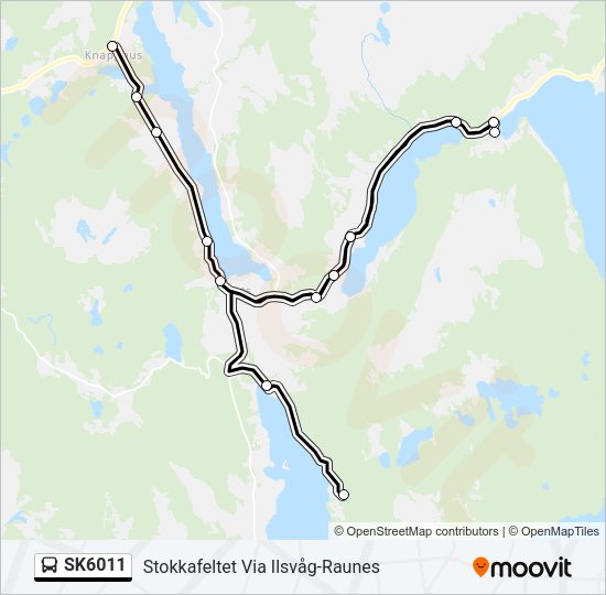 SK6011 Bus Line Map