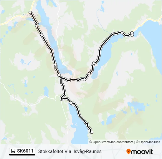 SK6011 Bus Line Map