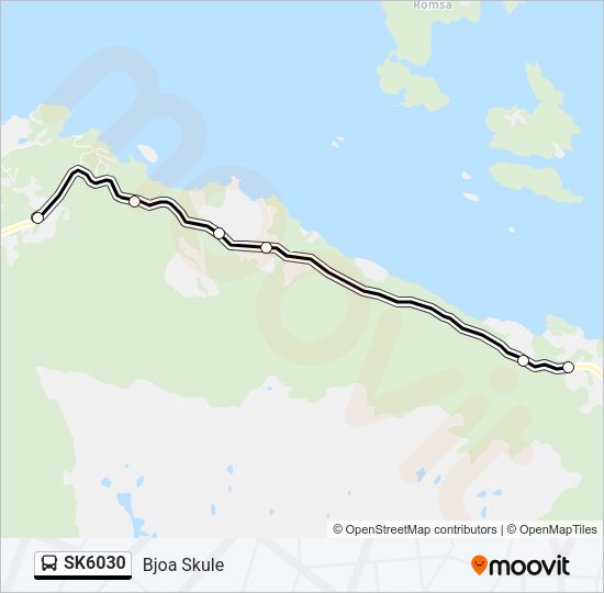 SK6030 Bus Line Map