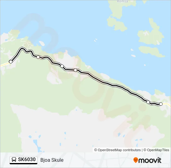 SK6030 Bus Line Map