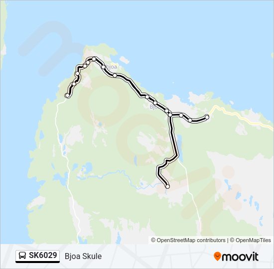SK6029 Bus Line Map