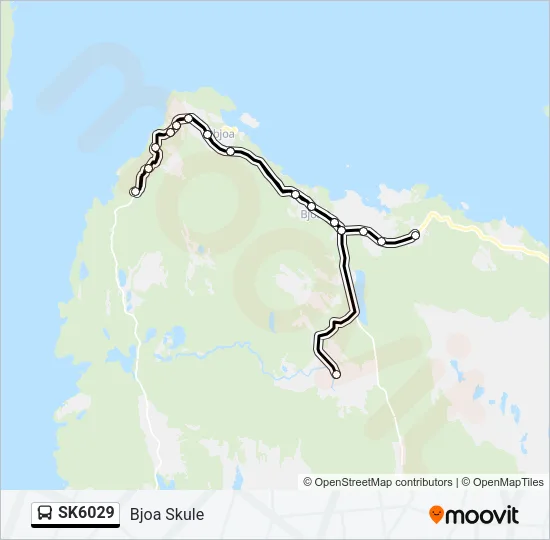 SK6029 Bus Line Map