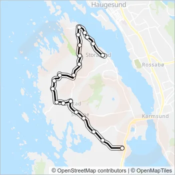 SK4917 Bus Line Map