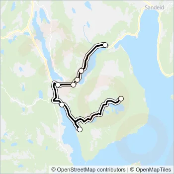 SK6026 Bus Line Map
