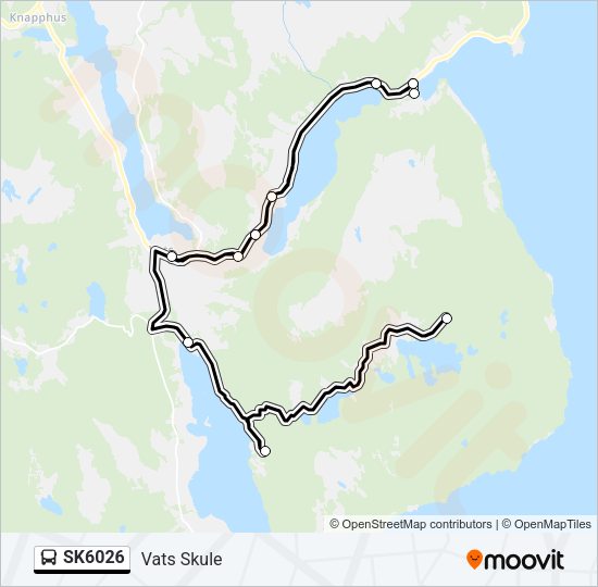 SK6026 Bus Line Map