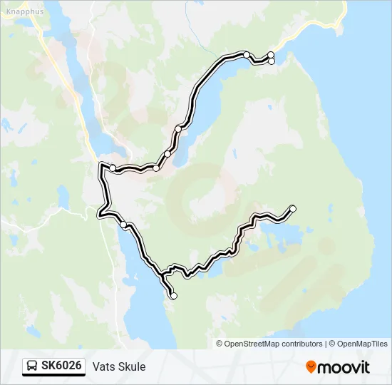 SK6026 Bus Line Map