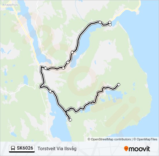 SK6026 Bus Line Map