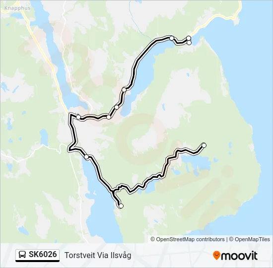 SK6026 Bus Line Map