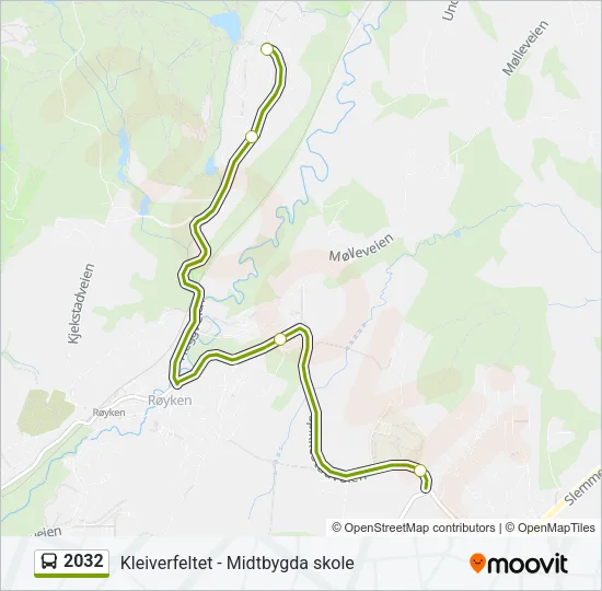 2032 Bus Line Map